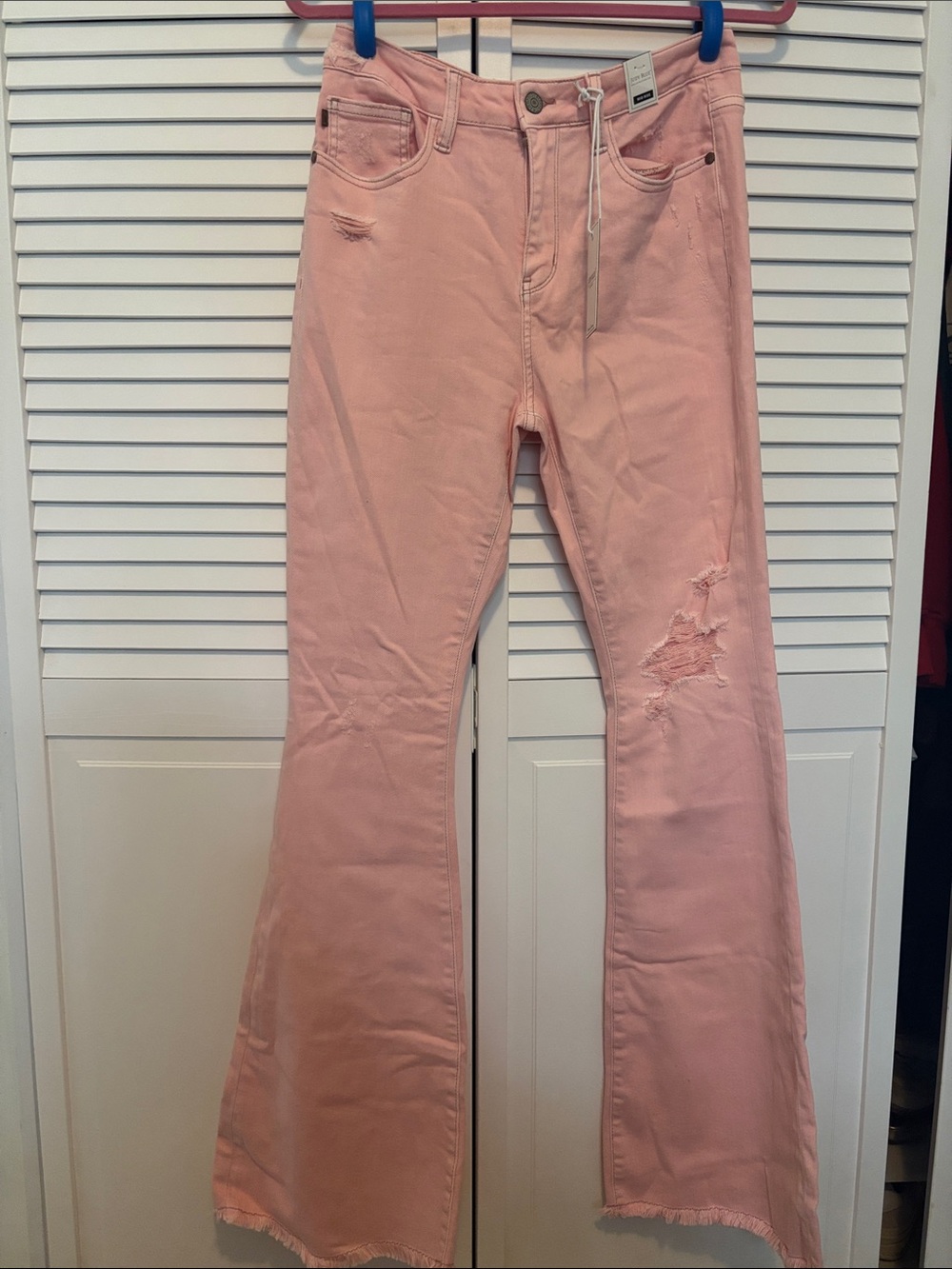 Judy Blue Pastel Pink High-Rise Jeans